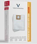 Premium Cloth Shop Vacuum Bags, 6-10 Gallon. Compatible for DEWALT DXVA19-4101, DXVA19-4111, DXV06P DXV09P DXV09PA DXV10P DXV10PL DXV10S DXV10SA DXV10SB, Tear-Resistant, Non-Woven Cloth (3)
