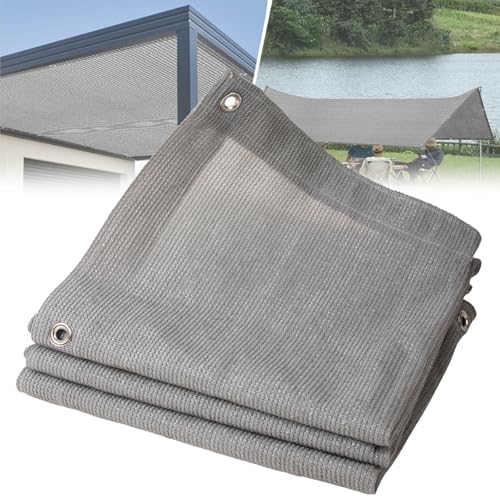 Toile d'ombrage balcon rectangulaire HDPE résistant vent et UV