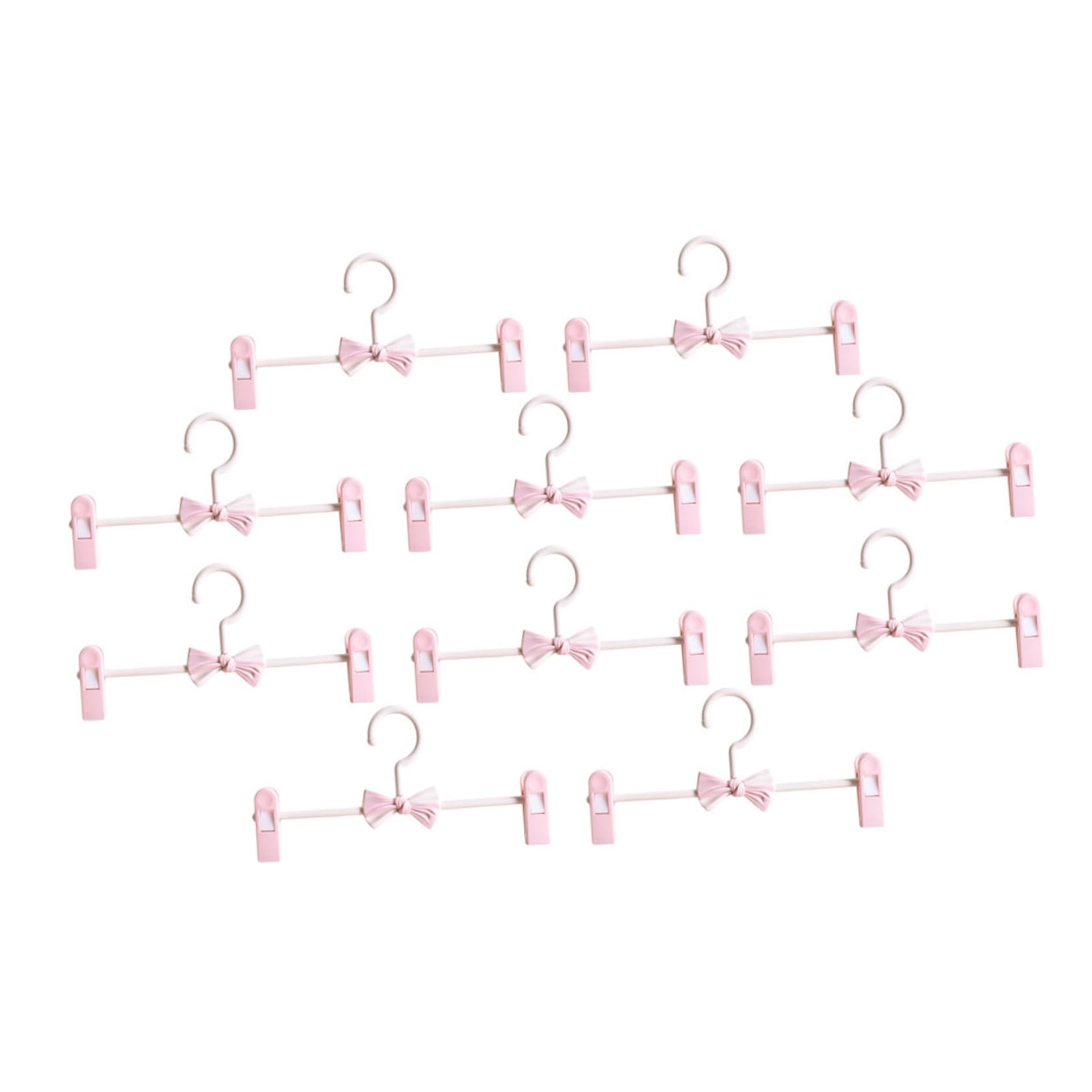Cintres à jupe extensibles avec pinces pour pantalons et jupes courtes