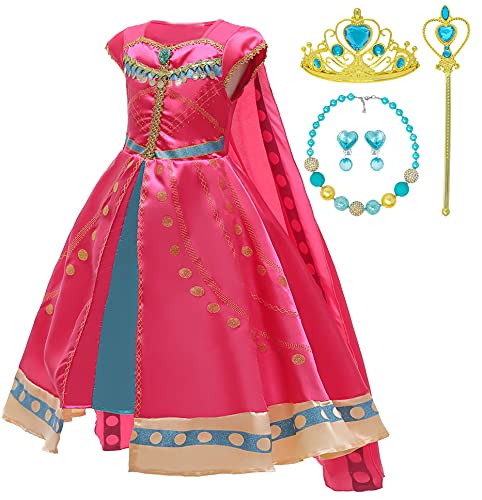 Disfraz Infantil Princesa Jasmine para Niñas 3-4 Años
