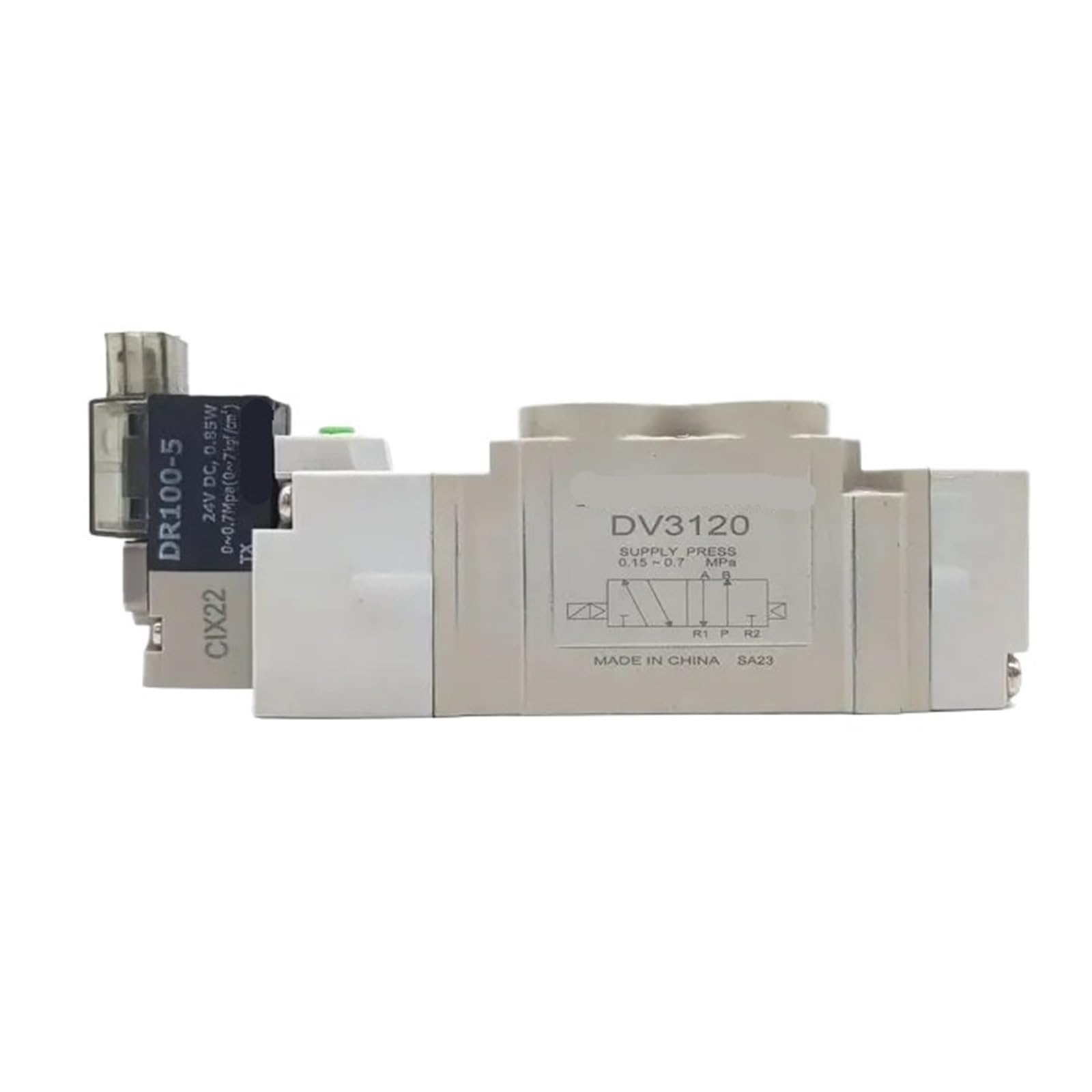 Électrovanne DV1120 à haute réactivité avec bobine DR100-5 intégrée