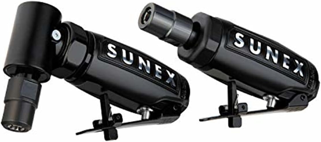 Sunex SX300 Tools Mini Right Angle And Straight Die Grinder Combo