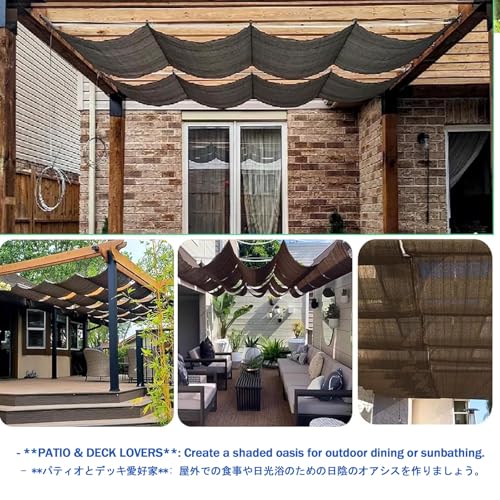 Toldo retráctil para pérgola ajustable: transforma tu terraza en un oasis de sombra 4