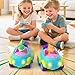 JOYSINTOY Remote Control Car for Toddlers, Dinosaur Toys for Ages 2-4 with Lights & Music, Rechargeable RC Car Birthday Gifts for 2 3 4 Year Old Boys Girls