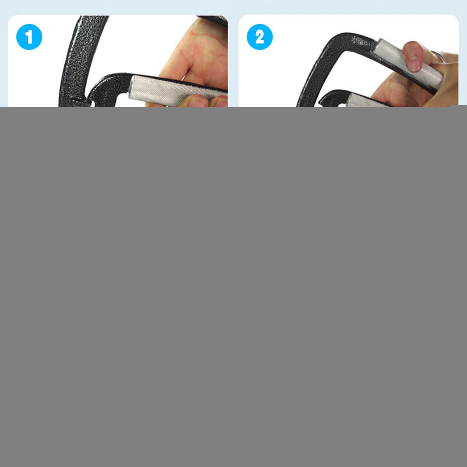 Handtrainer Für Griffkraft Starke Reha Kräftigung | 22-454 kg verstellbarer Handtrainer Schweres Gerät für Männer, Erwachsene, Senioren, Sportler und Patienten, für Training,