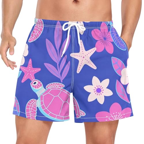 Pantalon de plage extensible homme - Short de tennis imprimé imperméable pour cyclisme