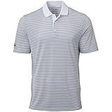 adidas Golf Men's Climacool 2-Color Pencil Stripe Polo Shirt