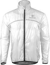 Morethan Cycle Rain Jacket, Men's and Women's, Road Bike Rainwear, Lightweight, Waterproof, Long Sleeve (Quick-Dry/Reflective/With Pocket) RVP-001