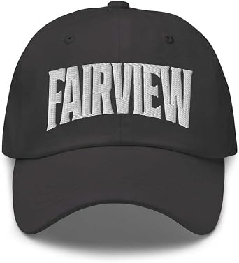 Fairview Baseball Cap Fairview Dad Hat New Jersey NJ Hat Embroidered Souvenir
