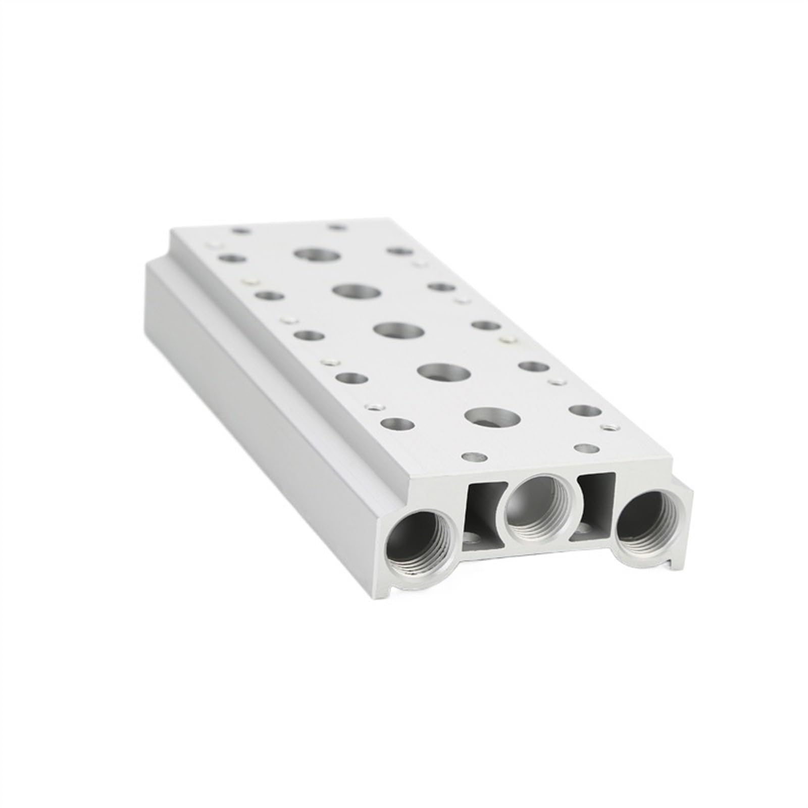 Base de vanne 3V110-06 durable en aluminium pour collecteur pneumatique 14F