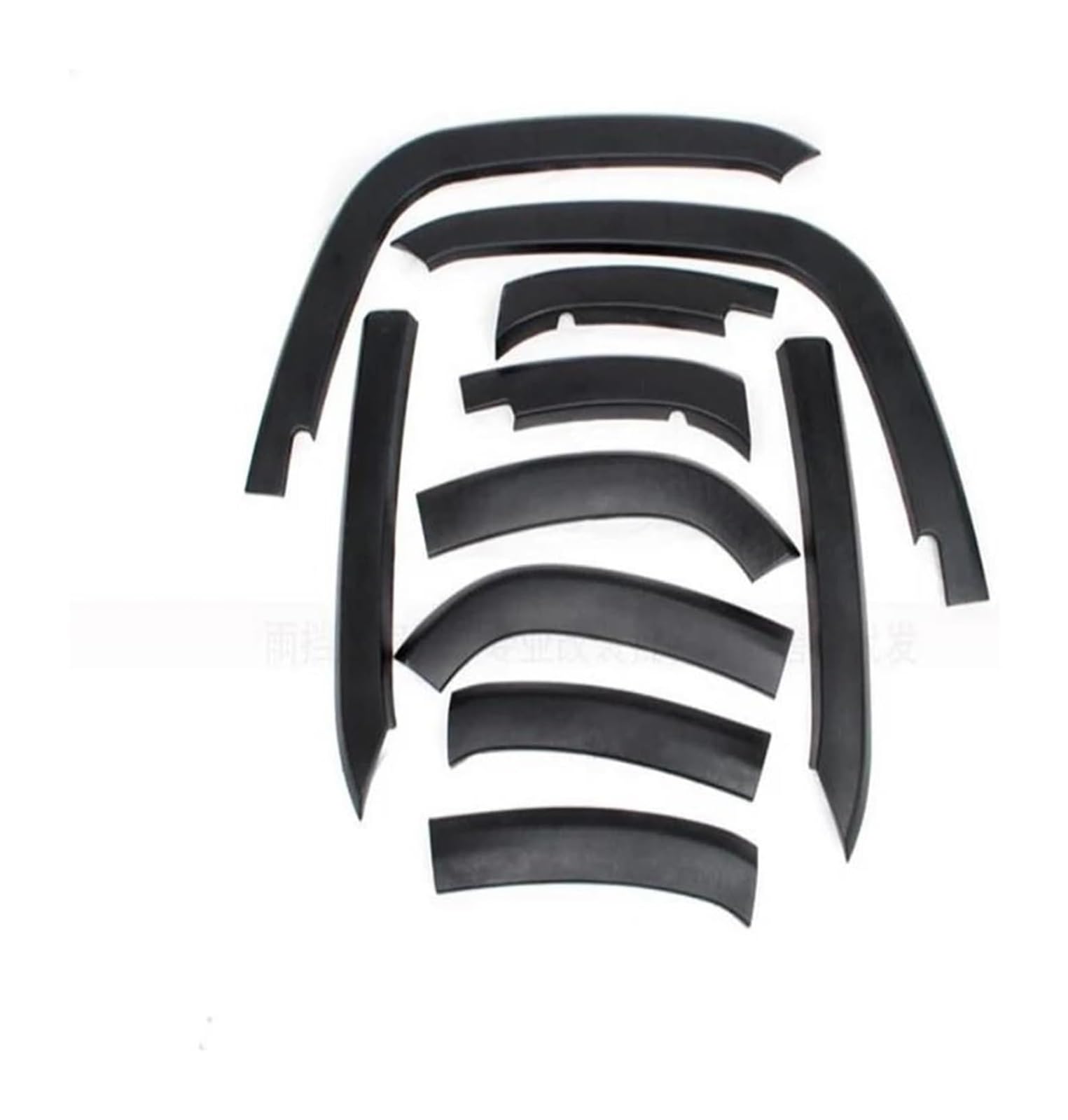 Garde-boue Pour J&eep Pour Compass 2011-2015 Élargisseurs D'ailes Voiture Accessoires Garniture Protection Passage De Roue 10 Pièces Sourcils De Roue De Voiture