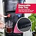Frigidaire Water Cooler Dispenser, Top Load Water Cooler for Home, Garage, Dorm, RV & Cottage, Hot & Cold Water Dispenser for 3 and 5 Gallon Bottles, Stainless Steel