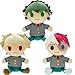 rodjl 3Pcs 17Cm My Hero Academia School Unifrom Plüschtier Puppen Boku No Hero YOH Asakura Katsuki Bakugo Shoto Toys Hero Academia Doll