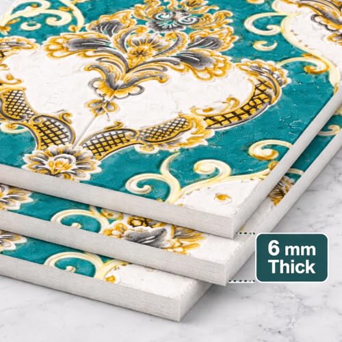 Image of Barebeauty 3D Wall Panel Wallpaper, Self Adhesive PE Foam Brick Sticker, Waterproof Wall Covering for Home Decor, 70 x 70 cm (Pack of 40, 210.8 Sq. Ft. Approx)