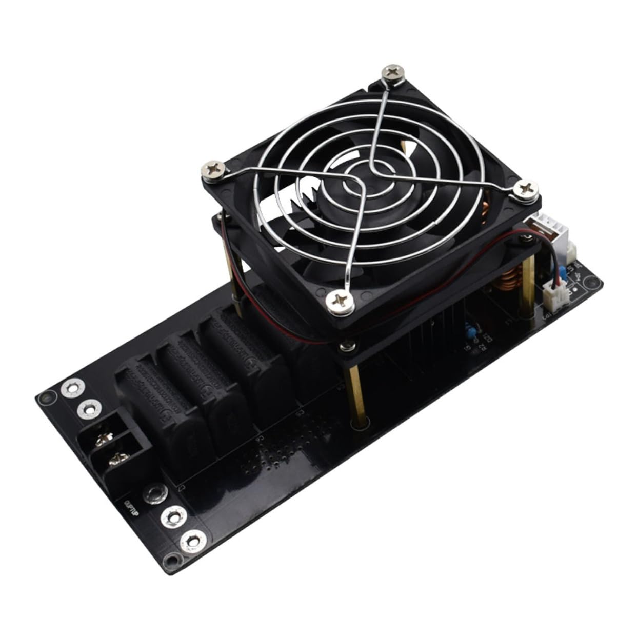 Uonlytech 1000W Induction Heating Board Module Low Voltage Driver Heater with Fan Static Heat Sink for Efficient Heating for DIY Projects