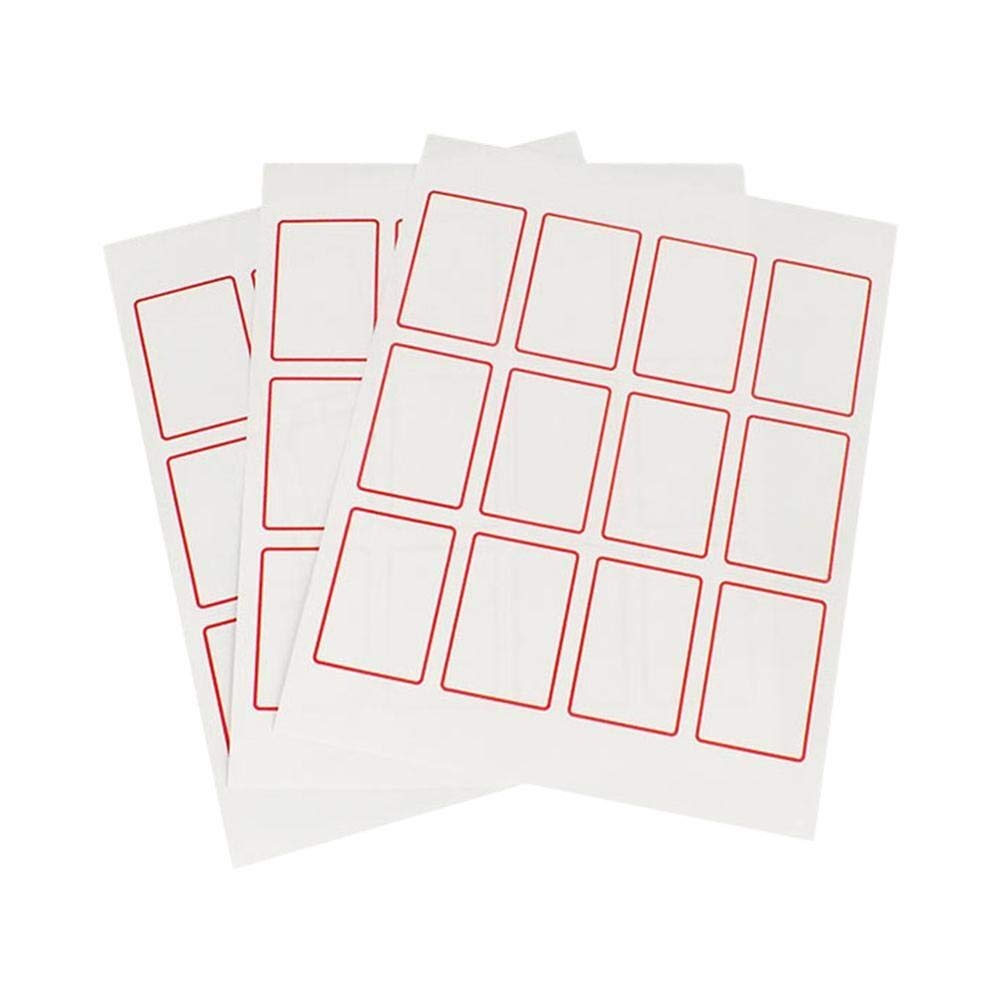 Generic Science Lab Supplies Lab Consumables Labels & Markers Self-Adhesive Label Sticker Lab Office Handwriting Label Reagent Bottle Stickers Frames 25×40mm 40×60mm 50×70mm Available (Size : Blue 50