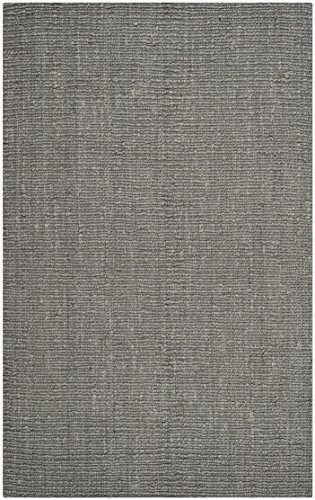 image for SAFAVIEH Natural Fiber Collection Area Rug - 6' x 9', Light Grey, Hand
