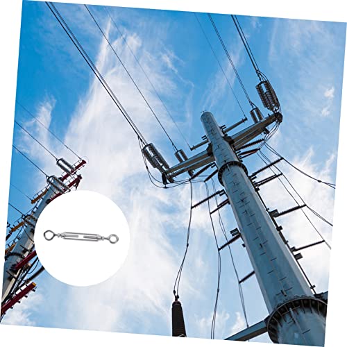 Cabilock Tensor para Cables con Ojales de Acero Inoxidable Ajustable para Gestión de Cable y Tensores Marinos Plateado miniatura 7
