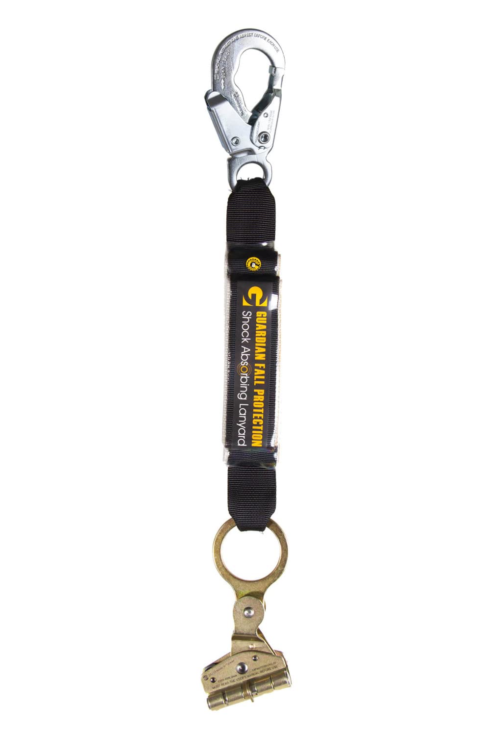 Guardian Fall Protection 01507 GRAB-R Rope Grab with Shock Pack