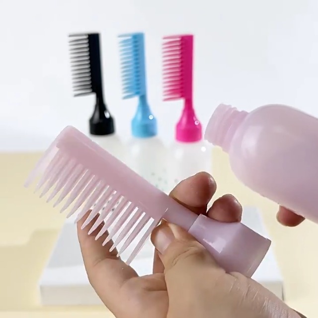BeauFairy 3-tlg. Haarfärbe-Applikator Mit Kamm – Skala, BPA-frei, Für Haarfarbe & Öle
