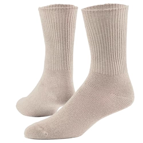 Maggie's Organics Lightweight Crew Socks - Organic Cotton Athletic Socks