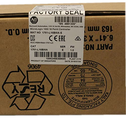 1761-L16BWA New and Sealed in Box 1761L16BWA 1 Year Warranty