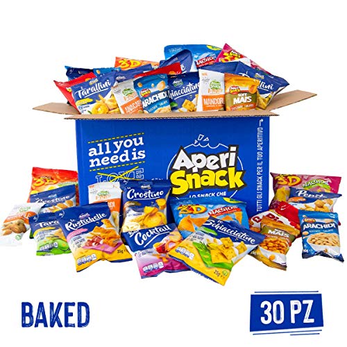 APERIBOX BAKED 30 - Snack salati e gustosi per un
