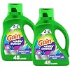 Gain Odor Defense Liquid Laundry Detergent, Super Fresh Blast Scent, 2 x 65 fl oz, 2 x 45 loads, total of 90 loads, 2 in 1, Laundry Detergent Liquid Soap, HE compatible