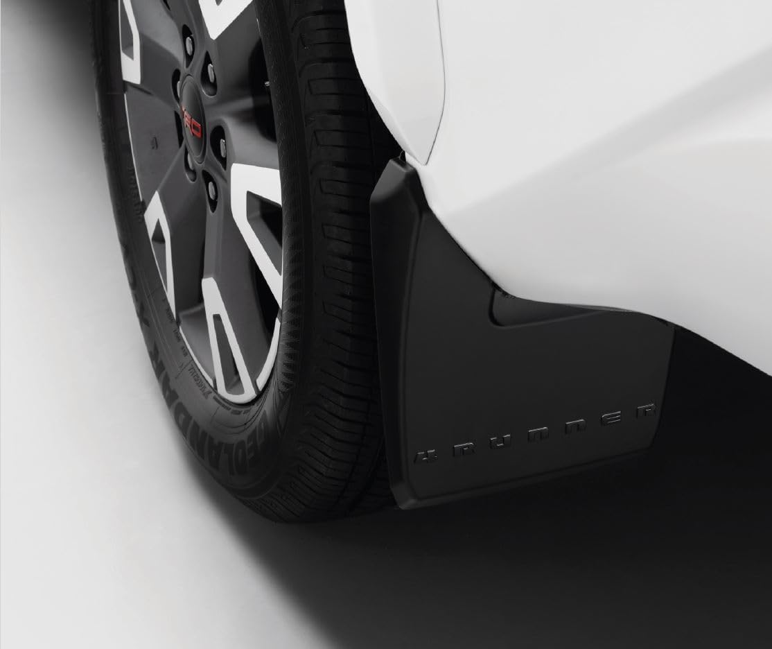 Toyota 4Runner Mudguards, 4-Piece Set, Black, 2025+ Models, Genuine OEM PK389-35S00-TP