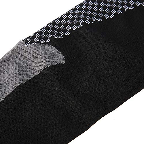 Meias de compressão masculinas, meias de compressão, meias duráveis ​​Grande flexibilidade para atle