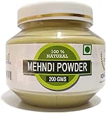 AOZA RT Mehendi Henna-Pulver für Haarfarbe, 200 g