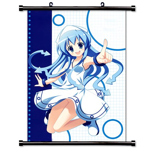 Shinryaku! Ika Musume Anime Fabric Wall Scroll Poster (32' X 45') Inches