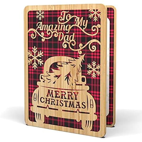 Dad Card with Pick Up Truck Male Cover