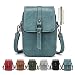 Produktbild Handy Umhängetasche Damen Handytasche zum Umhängen Vintage Crossbody Leder Schultertasche Geldbeutel Klein Phone Tasche für iPhone 12/12 Pro/11/XR/Xs, Samsung Galaxy S21/S20/S10, Handy bis zu 6.5''