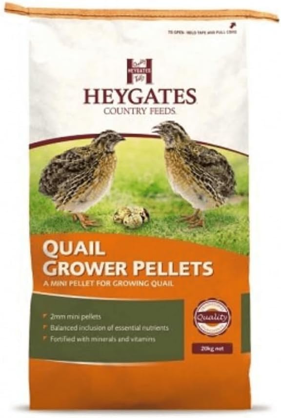 Heygates Quail Grower Pellets 20Kg Amazon.co.uk Pet Supplies