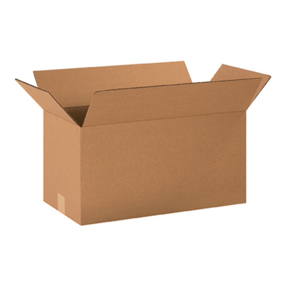 BOX USA Shipping Boxes Long 20"L x 10"W x 10"H 25-Pack - Corrugated Cardboard Box for Moving, Mailing, Packing, Packaging and Storage