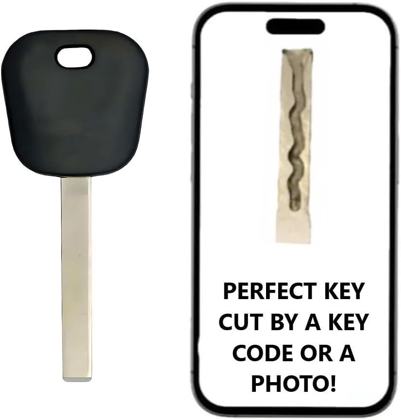 Key Cut Service + Transponder B119 Key Replacement for Chevrolet / GMC 2010 - 2019 Program Yourself Key, Chip: Philips 46E