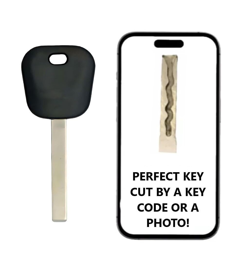 Key Cut Service 2 + Chevrolet B119 2010-2019 46e Chip Transponder Key
