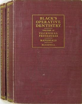 Hardcover Black's Operative Dentistry: Volumes 1 & 2 Book