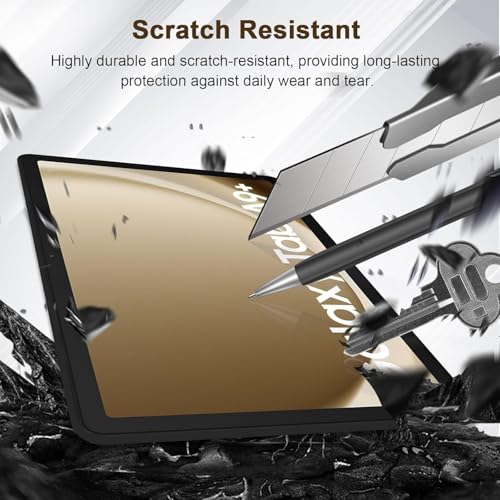 Image of Argus Tempered Glass for Samsung Galaxy Tab A9 Plus / A11 Plus 11 inch Screen Protector, 9H Surface Hardness, Anti-Scratch, Smudge Proof - Pack of 1