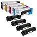 LD © Compatible Replacements for HP305A Set of 4 Laser Toner Cartridges Includes: 1 CE410A Black, 1 CE411A Cyan, 1 CE412A Yellow, and 1 CE413A Magenta