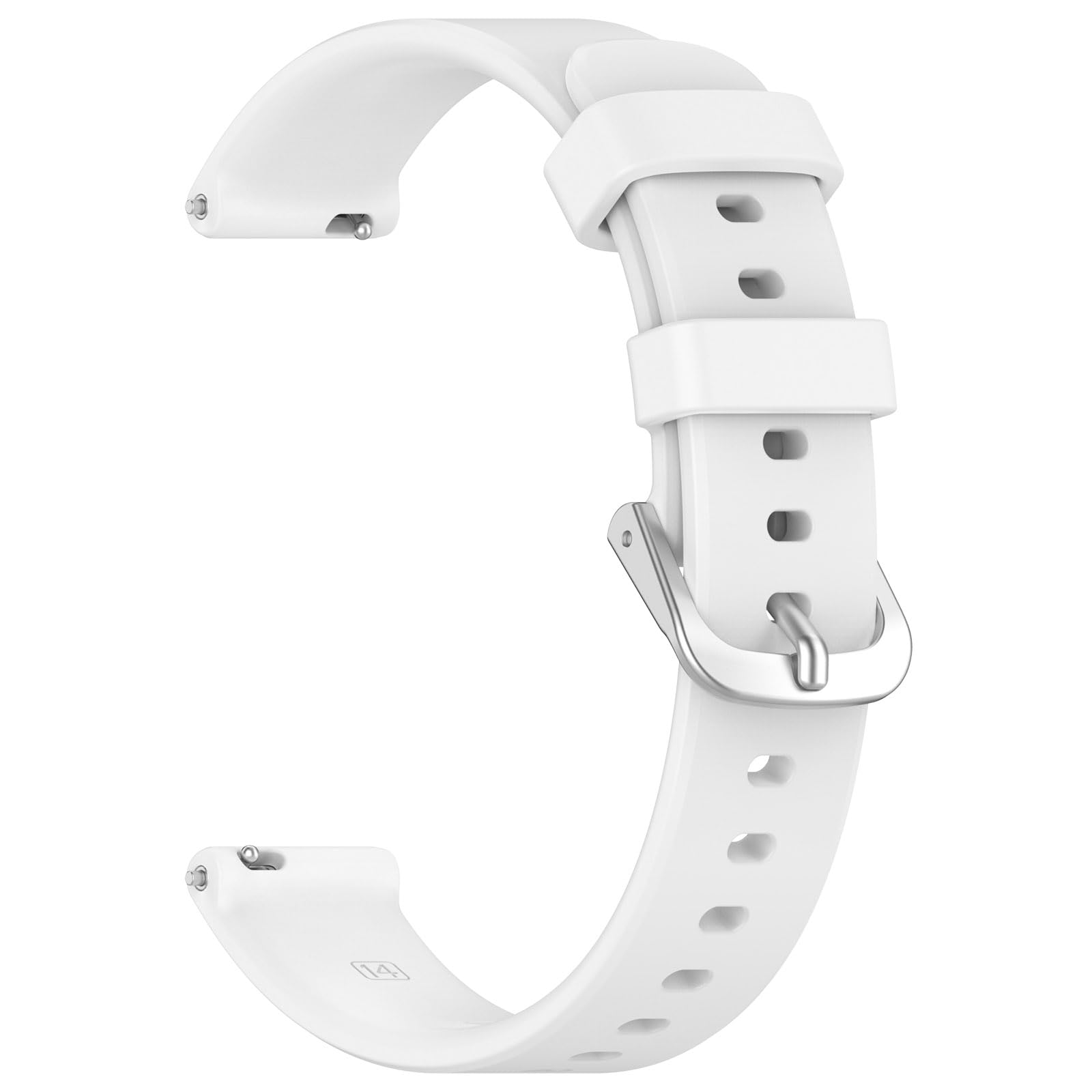 Panda Bobo Silicone Watch Strap, Replacement Band for Reflex Active Series 3 (White)