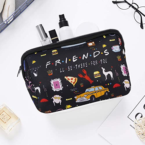 Pals Make-up Bag,Pals TV Present Merchandise,Beauty Baggage for Ladies,Small Zipper Pouch,Toiletry Bag,Small Make Up Bag for Your Purse,Pals TV Present Items for Ladies Lady Instructor Mother Birthday Present