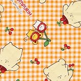 清原(KIYOHARA) サンリオキャラクターズ 生地 キルティング ポムポムプリン チェリー 105cm巾×50cmカット イエロー 832384