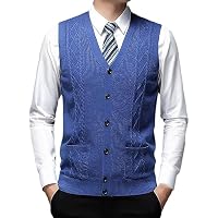 Herren Pullover Weste ärmellos – Lässige Strickweste Für Herbst & Winter, Weich & Bequem, In Übergrößen Erhältlich