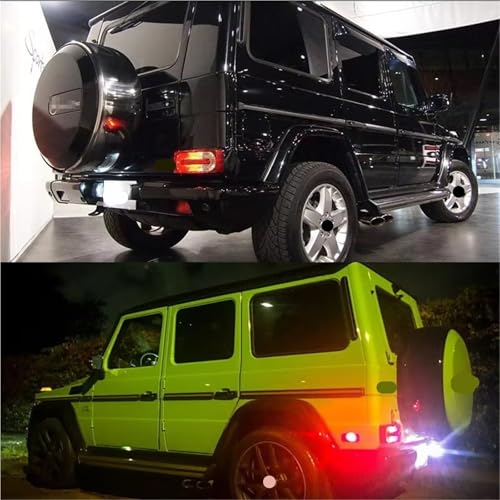 Luces de matrícula LED para Benz Clase G W463 de 1990 a 2012 6