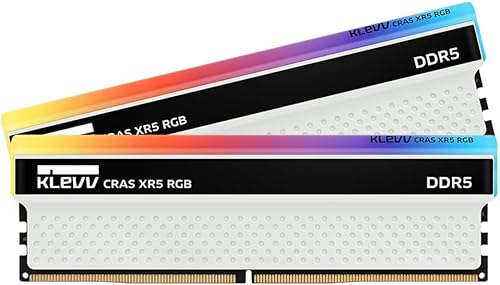 KLEVV CRAS XR5 RGB DDR5 32 GB (2 x 16 GB) 7200 MHz CL36 SK Hynix A-Die 1.4V Gaming Desktop Ram Memory XMP 3.0 Ready (KD5AGUA80-72B360S)