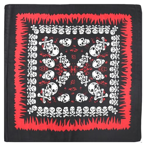 Novedad Calavera Impreso Bandana Hip Hop Pañuelo Para La Cabeza Unisex Diademas Banda Muñequeras Mascarilla Hip Hop Bandana Diadema