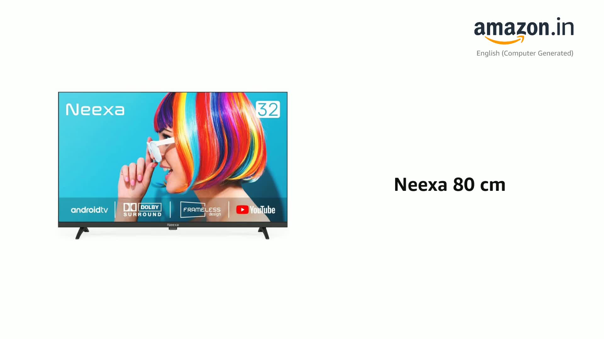 Neexa 80 cm (32 inches) HD Smart LED TV | Android TV | HDR Ready