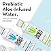 Detoxwater Organic Aloe Vera Infused Prebiotic Water - Mangaloe | Contains Highest Quality ACTIValoe® with Electrolytes, Vitamins, Antioxidants | 30 Calories (Mango, 12 Pack)